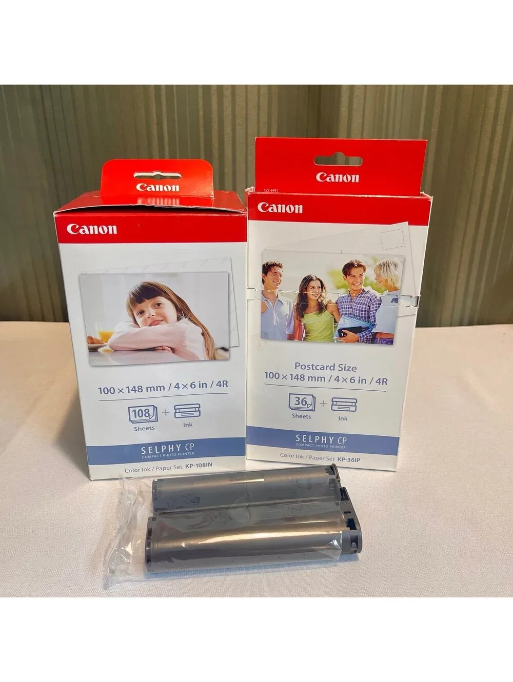 Canon SELPHY CP910 Portable Wireless Compact Color Photo Printer, White
